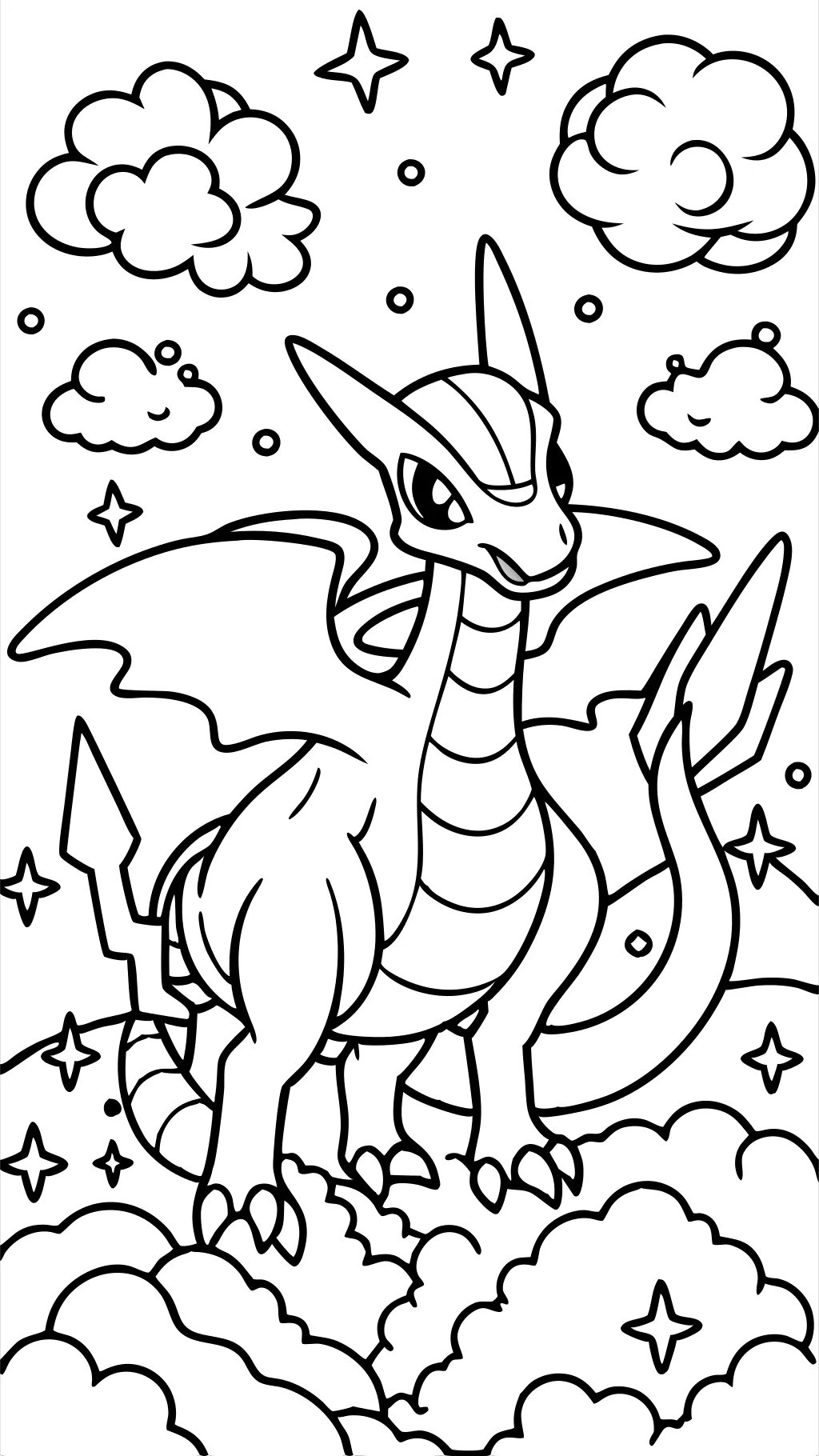 coloriage pokemon légendaire